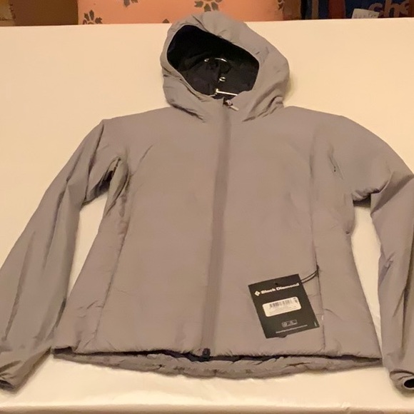 Black Diamond W ACCESS HOODY - Nickel - Small - Picture 1 of 16